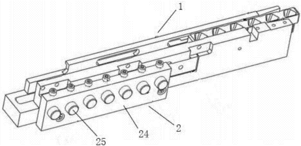 Magnet-unilateral-distributed magnetic washing separation mechanism of analyzer