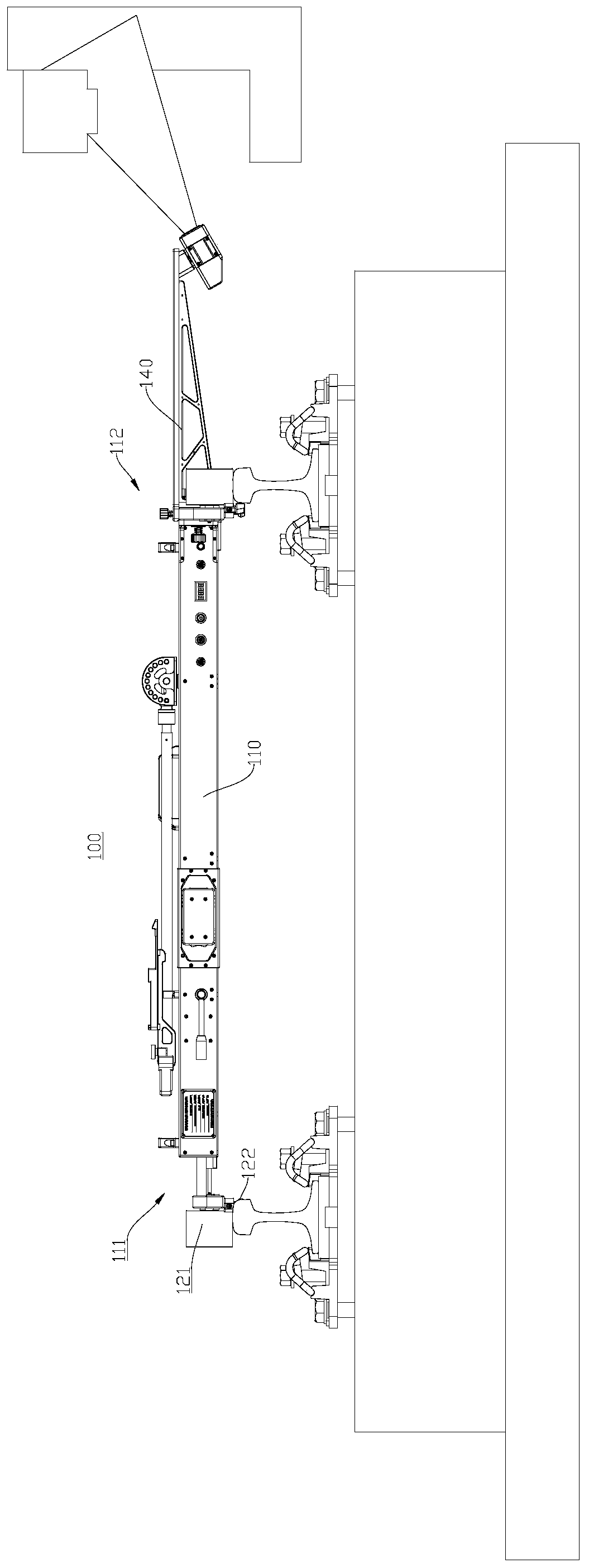 Third rail abrasion detection device and method