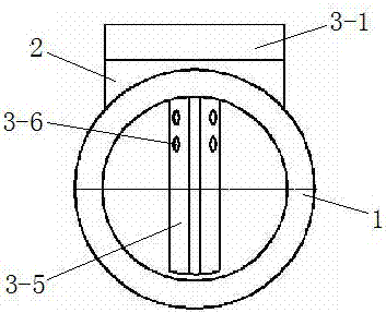 Novel vortex-street meter body structure