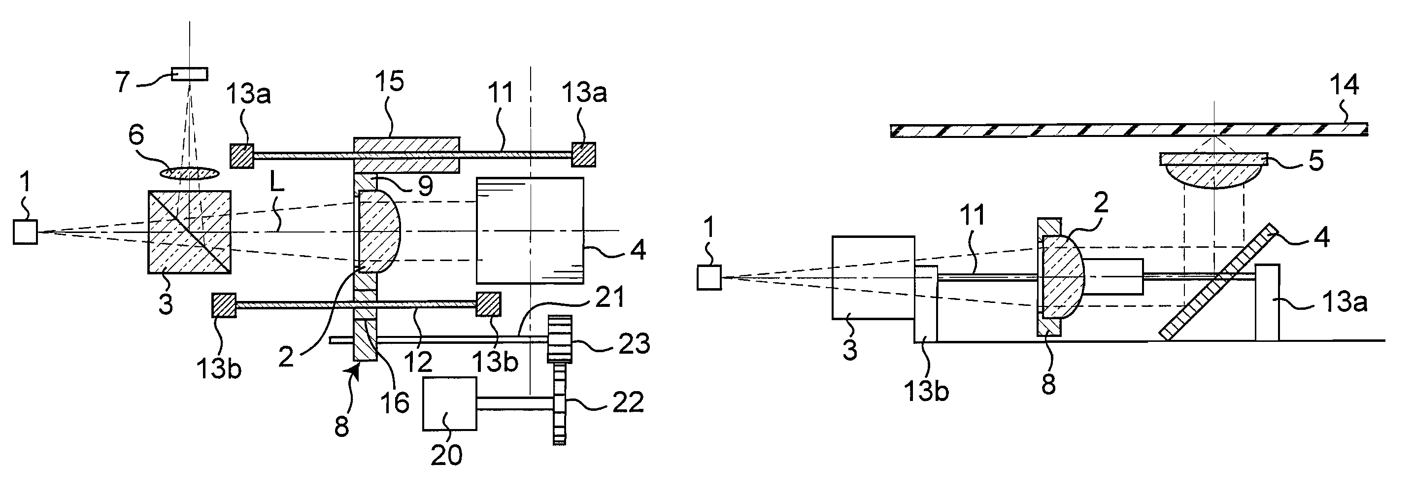 Optical pickup, optical disc drive device, and optical information device