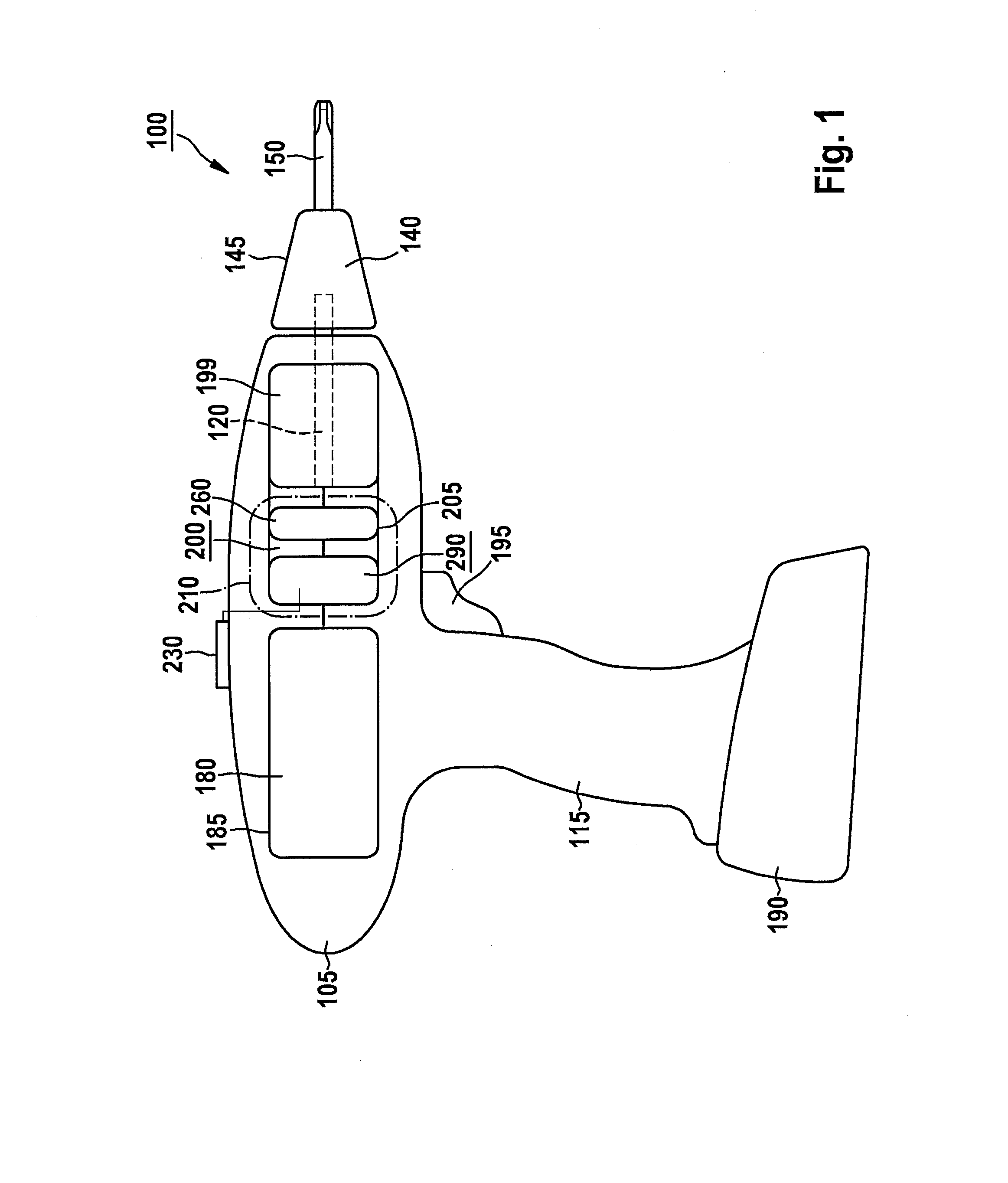 Handheld power tool having a reduction gear unit