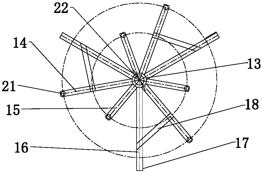 Tipping machine for curl-shaped tea