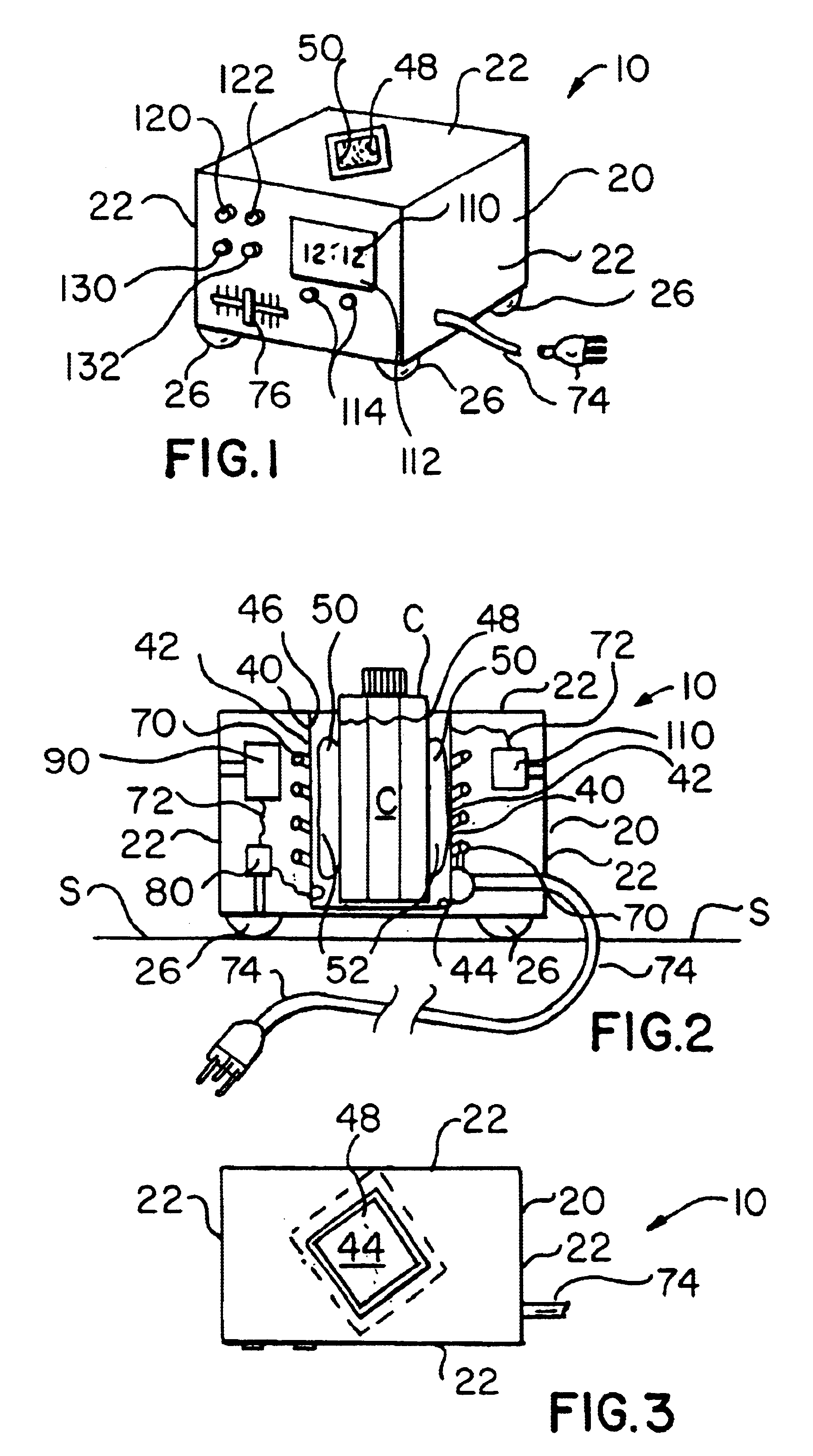 Artificial tears container warming apparatus