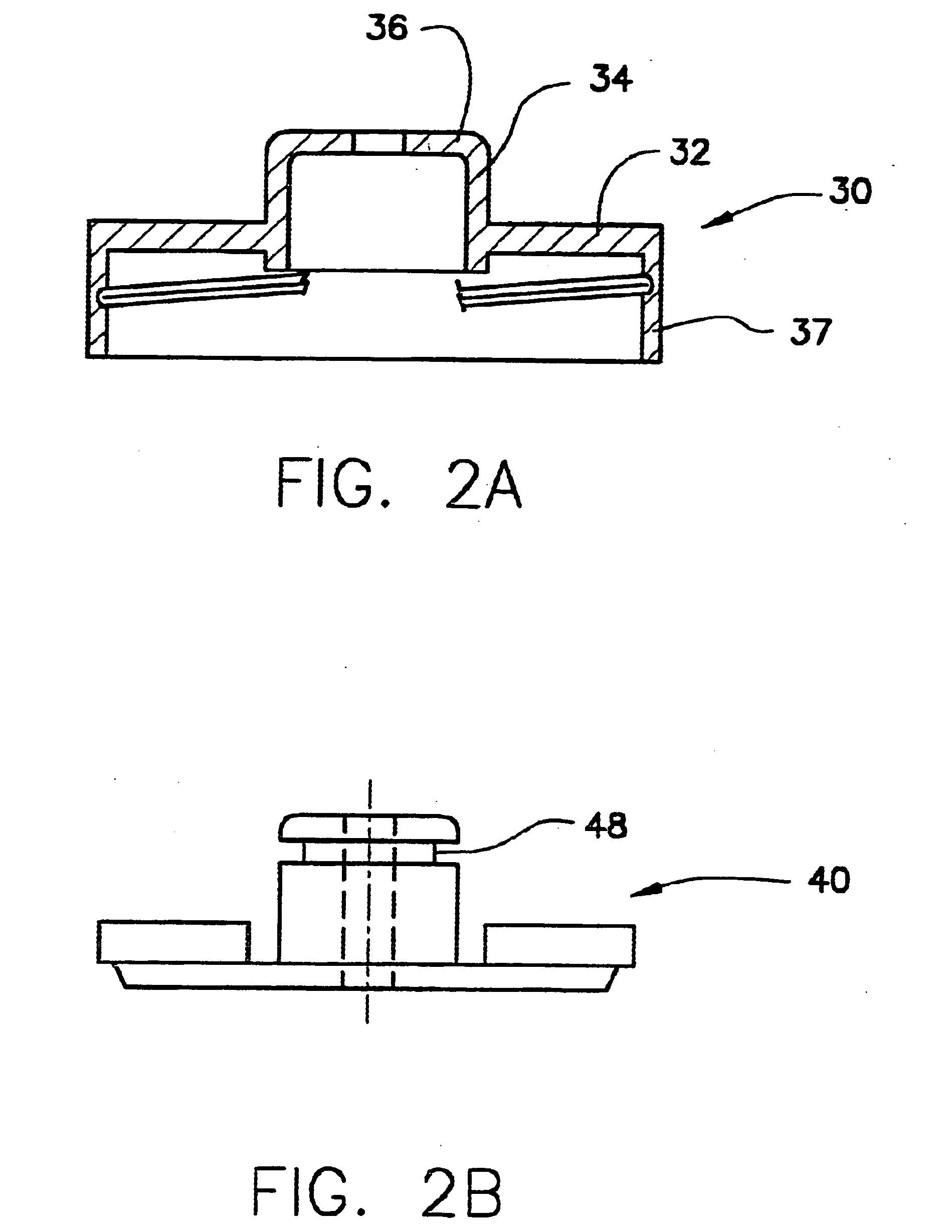 Removable cap assembly