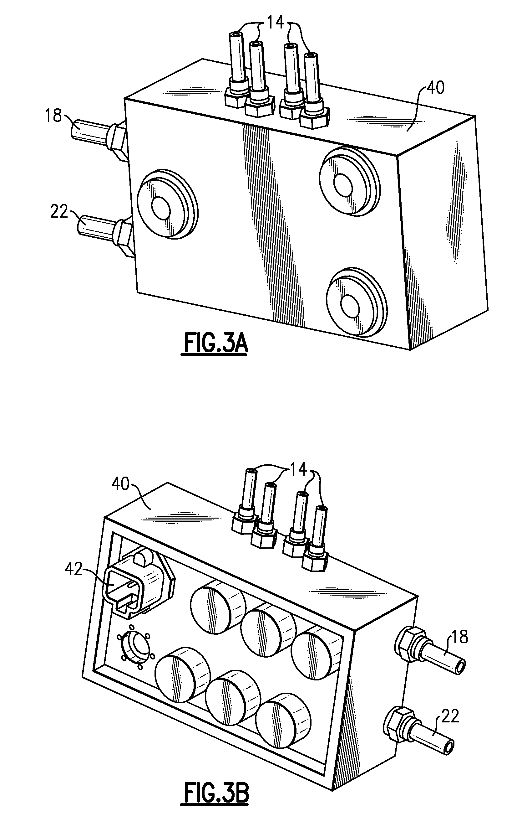 Control unit for suspension using single pressure sensor