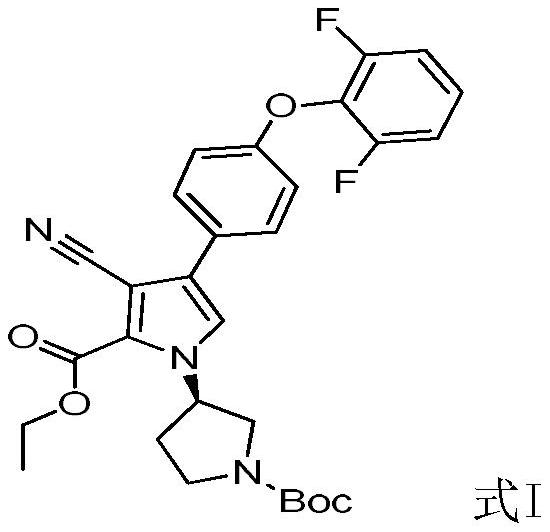 Preparation method of BTK kinase inhibitor key intermediate