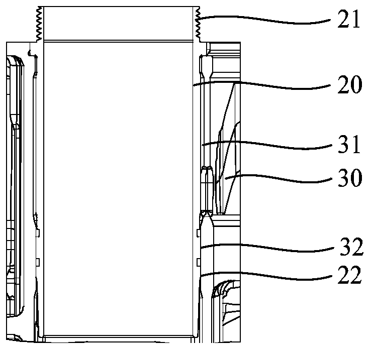 Engine, cylinder sleeve, cylinder cover and sealing structure for cylinder sleeve and cylinder cover