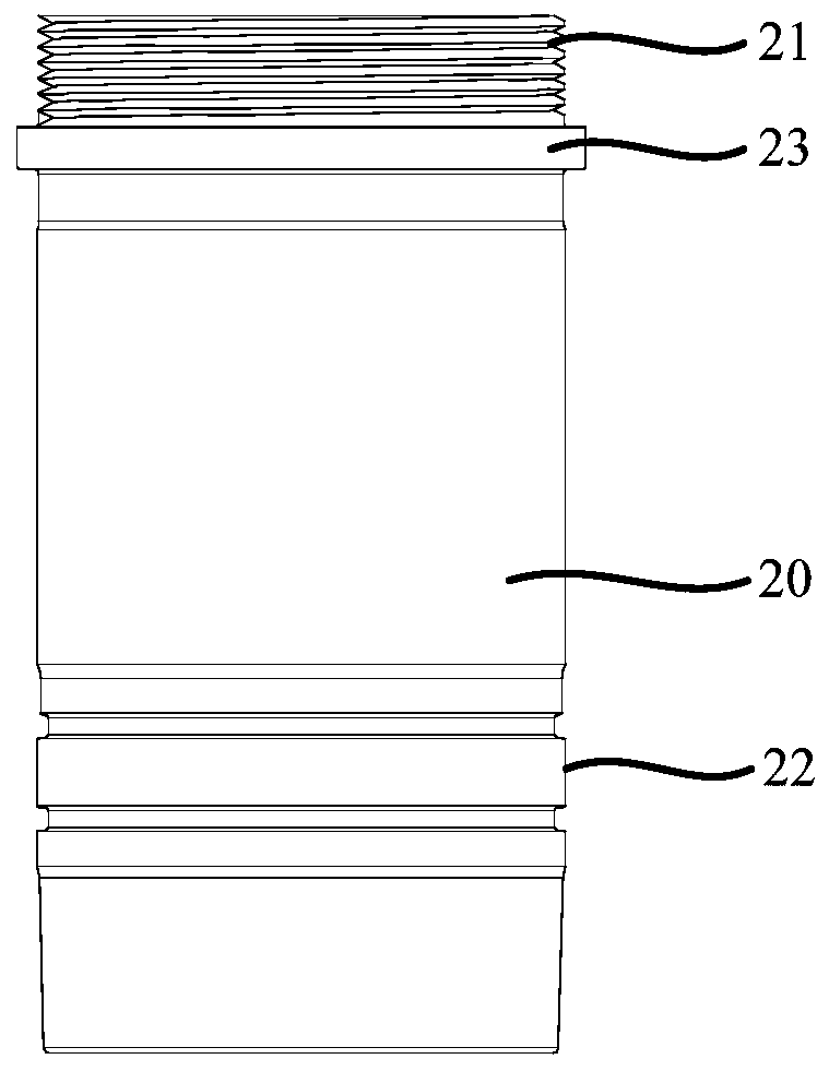 Engine, cylinder sleeve, cylinder cover and sealing structure for cylinder sleeve and cylinder cover