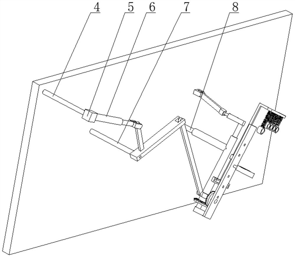 Rehabilitation nursing and training device for patients with senile diseases