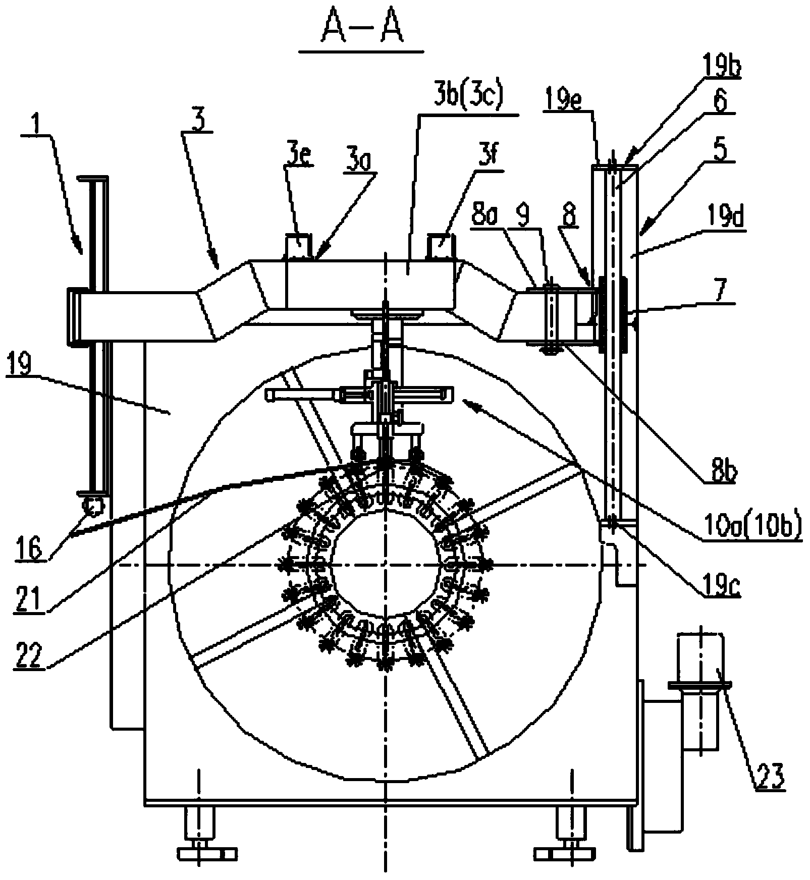 Double-welding mechanism of reinforcement cage seam welder