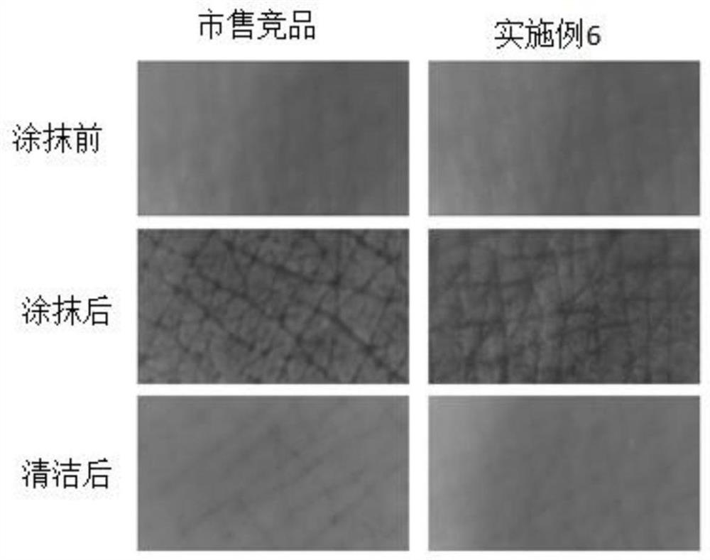 Washing and unloading two-in-one composition and preparation method thereof