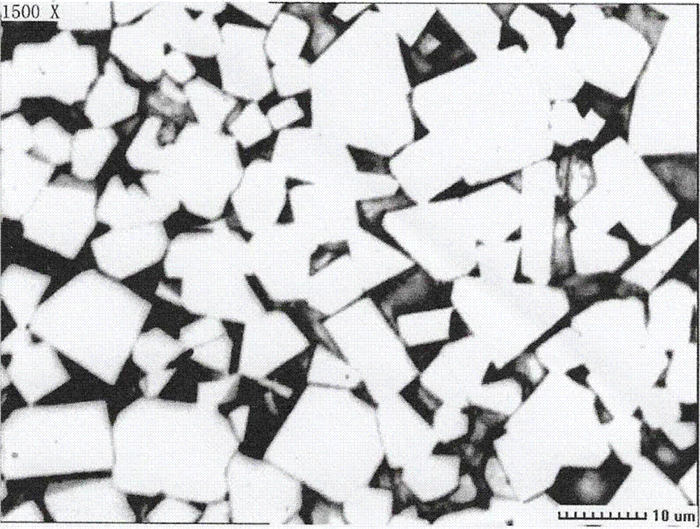 Hard alloy for soaking plate and soaking plate made of hard alloy