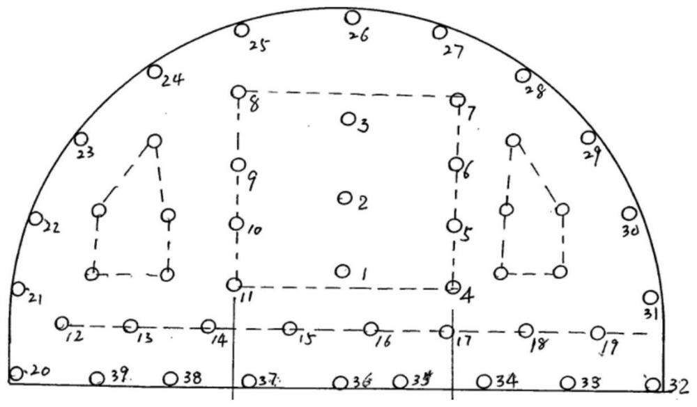 Mine trolley drilling position accuracy checking device and detection method