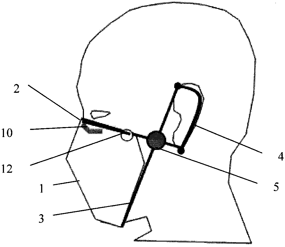 Lace cross-wearing type mask