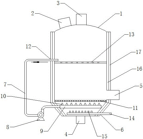 Medicine extracting tank