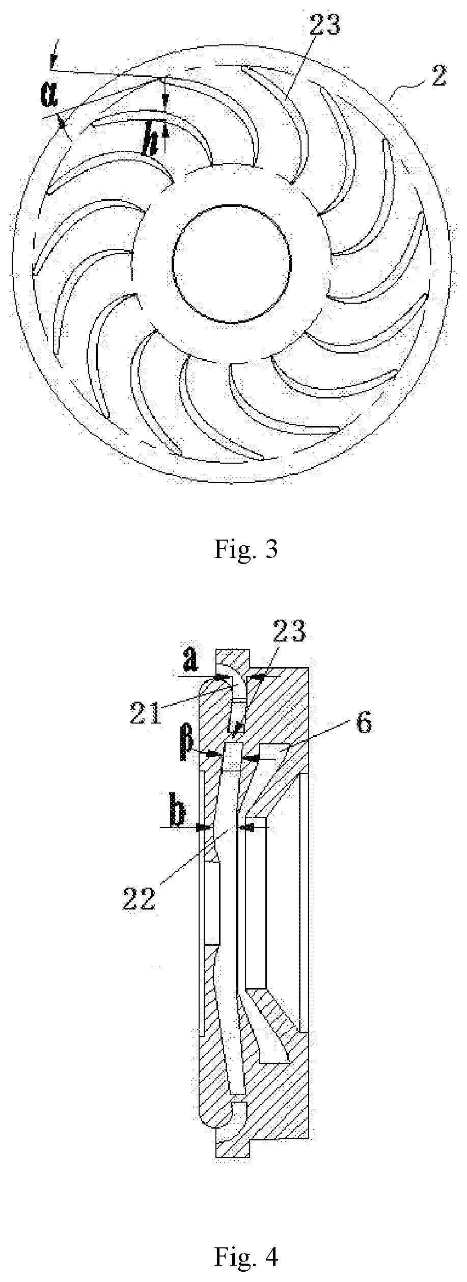 Integrated Structure of Refluxer and Pressure Diffuser, and Centrifugal Compressor