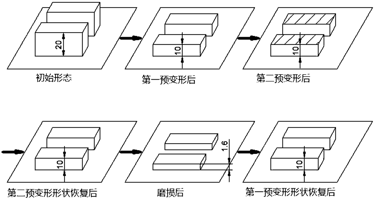 A wear-resistant and variable friction tire based on shape memory polymer