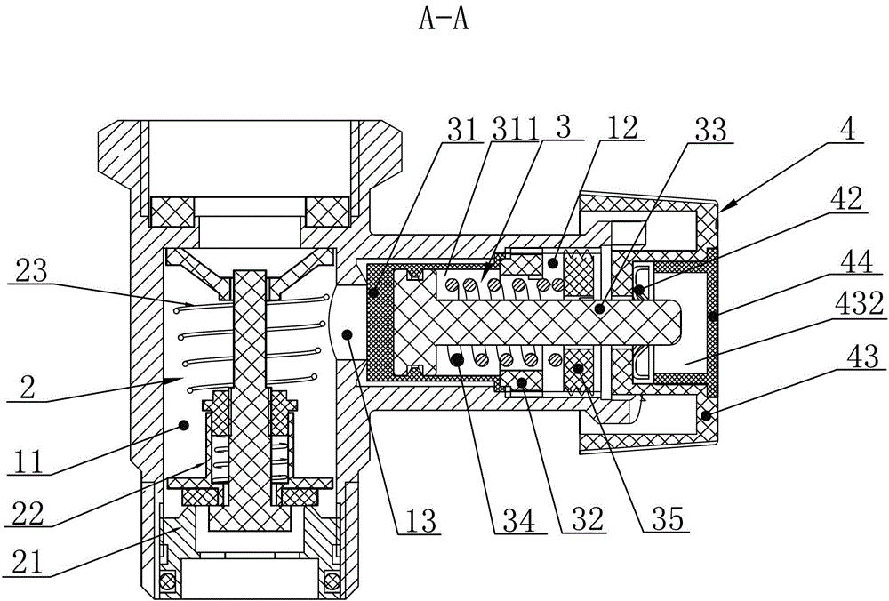 Safety valve of electric water heater