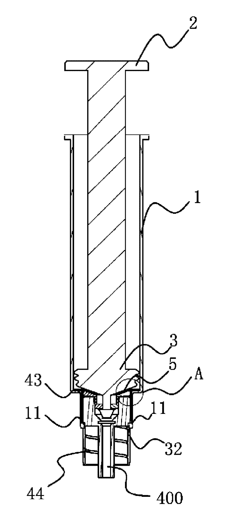 Safety syringes with retractable needles