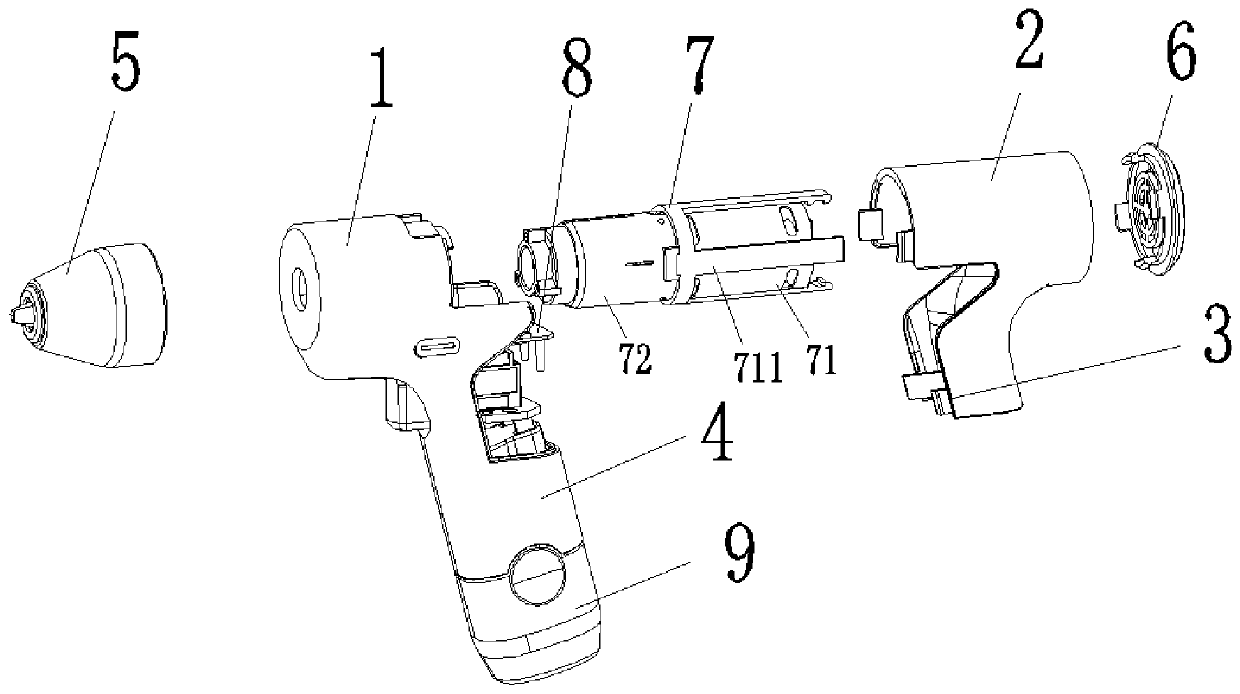 Electric tool shell and electric tool