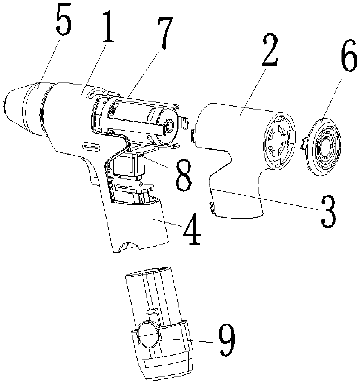 Electric tool shell and electric tool