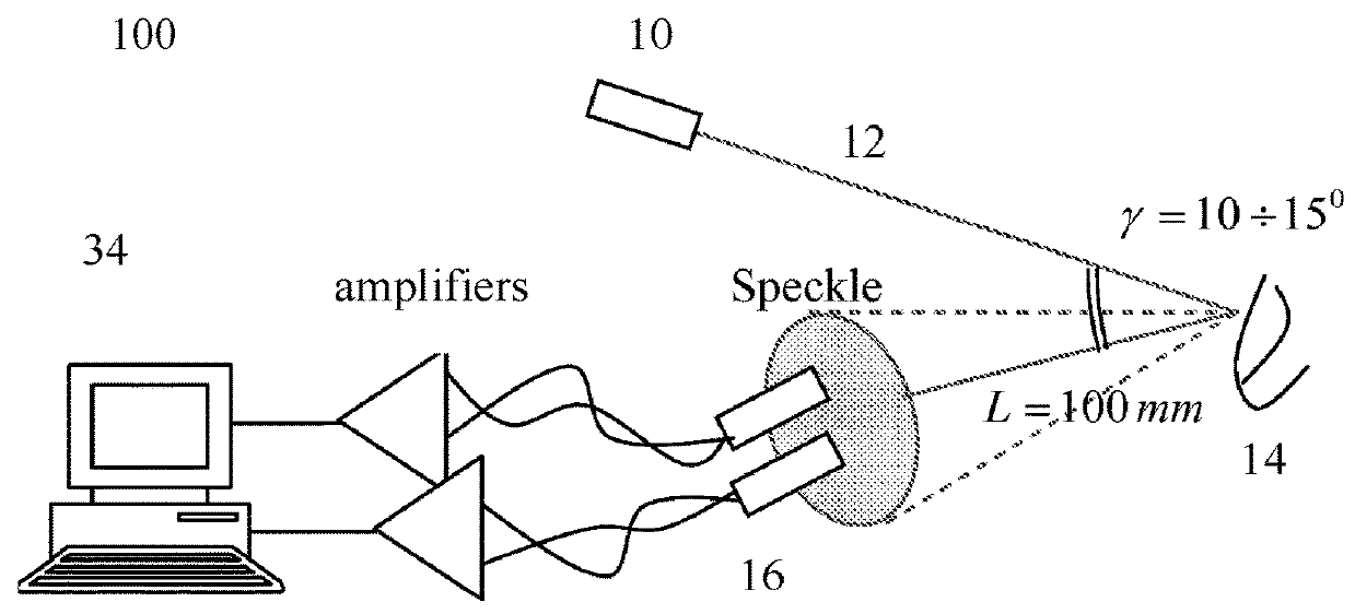 System and method for in vivo measurement of biological parameters