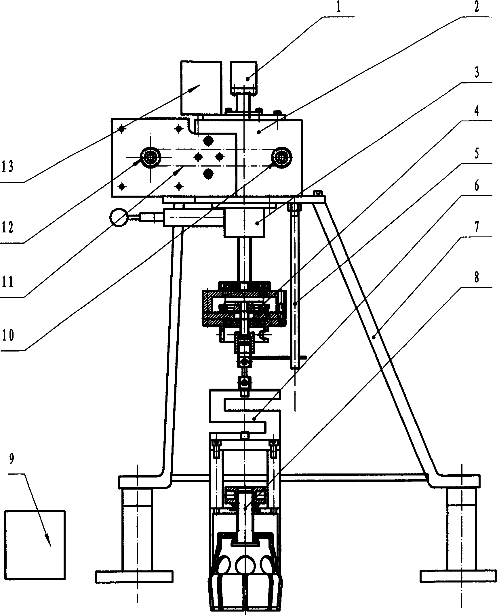 Interlaminar bonding strength tester for pavement