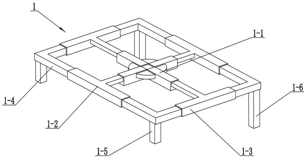 Steel structure scaffold