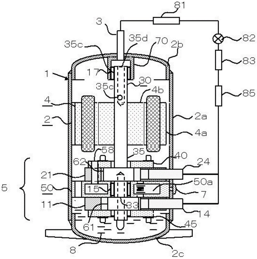 Multi-cylinder rotary compressor