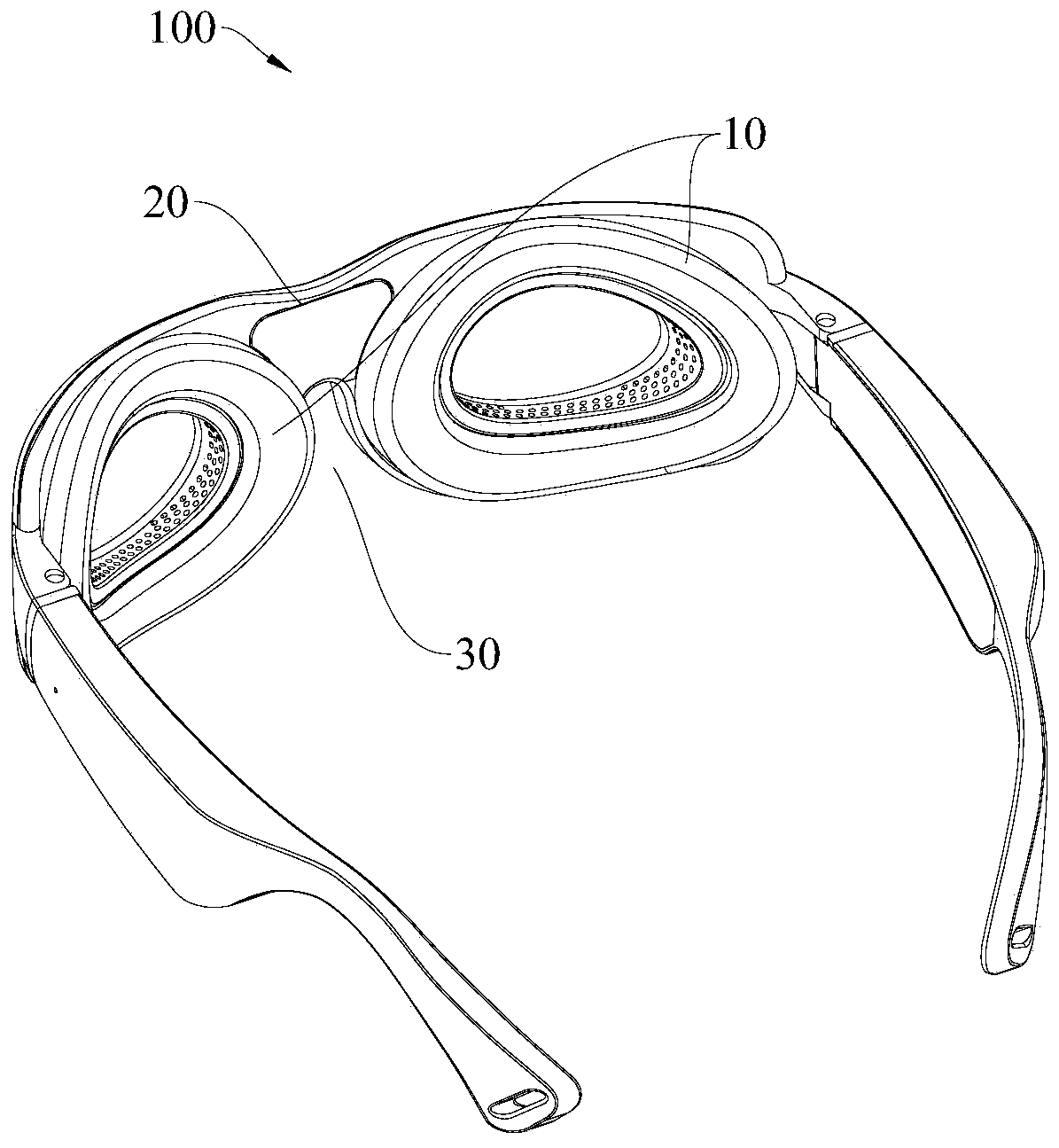 Eye massage instrument