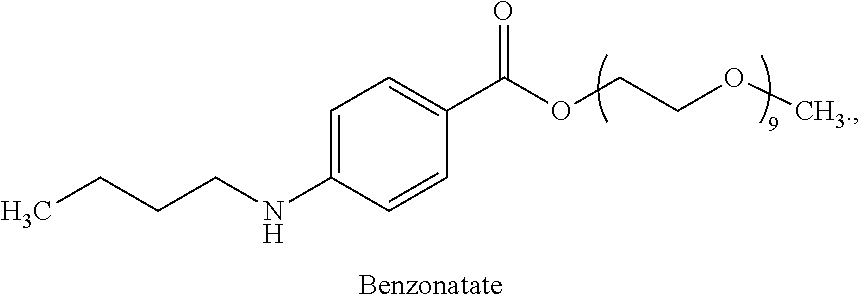 Benzonatate modified release solid tablets and capsules