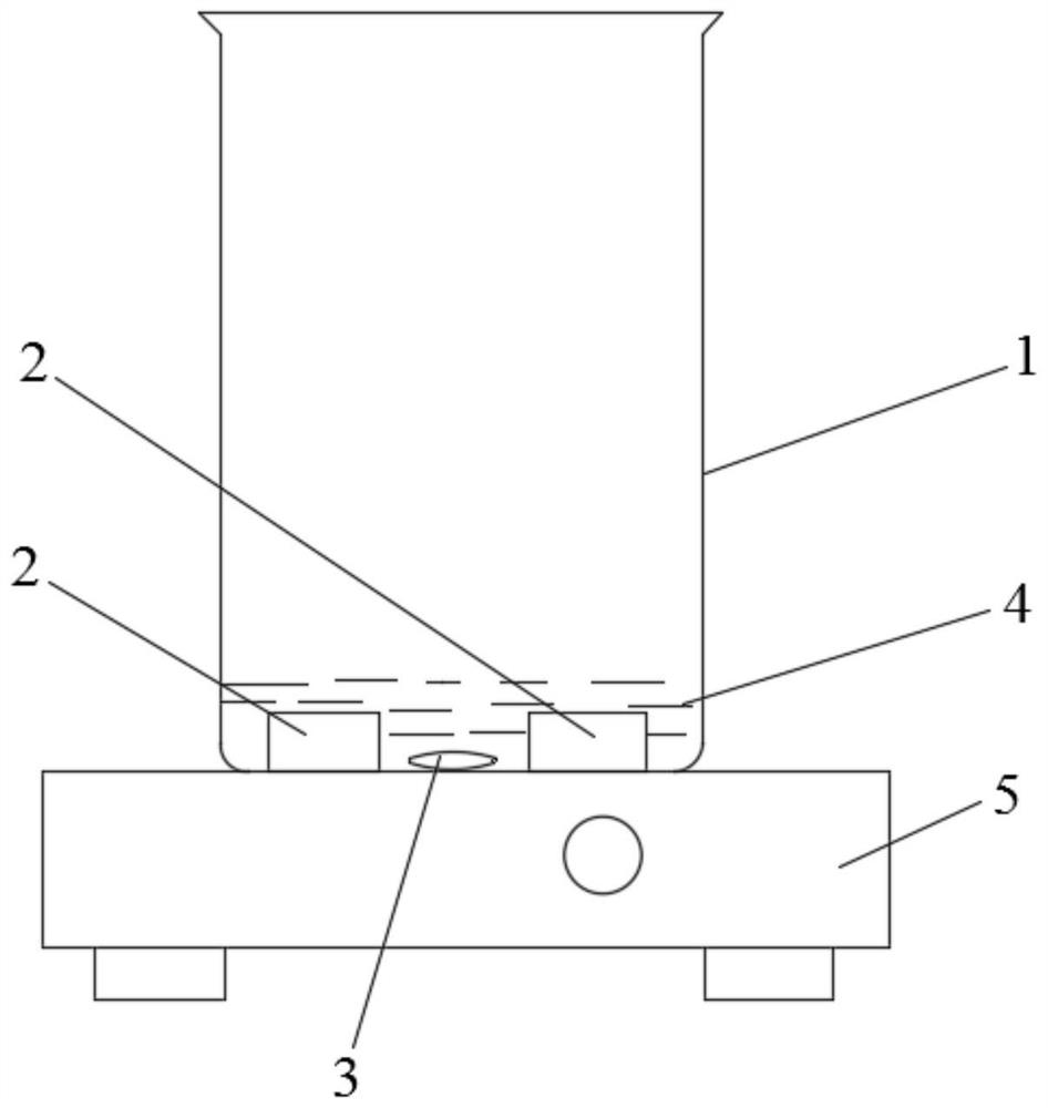 Method capable of clearly displaying carbide