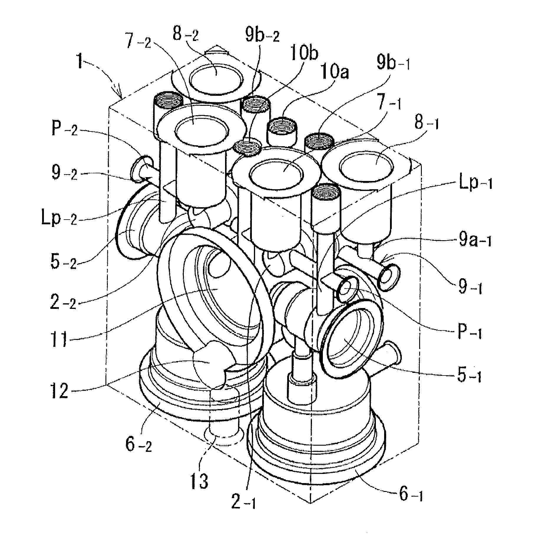 Brake fluid pressure control unit