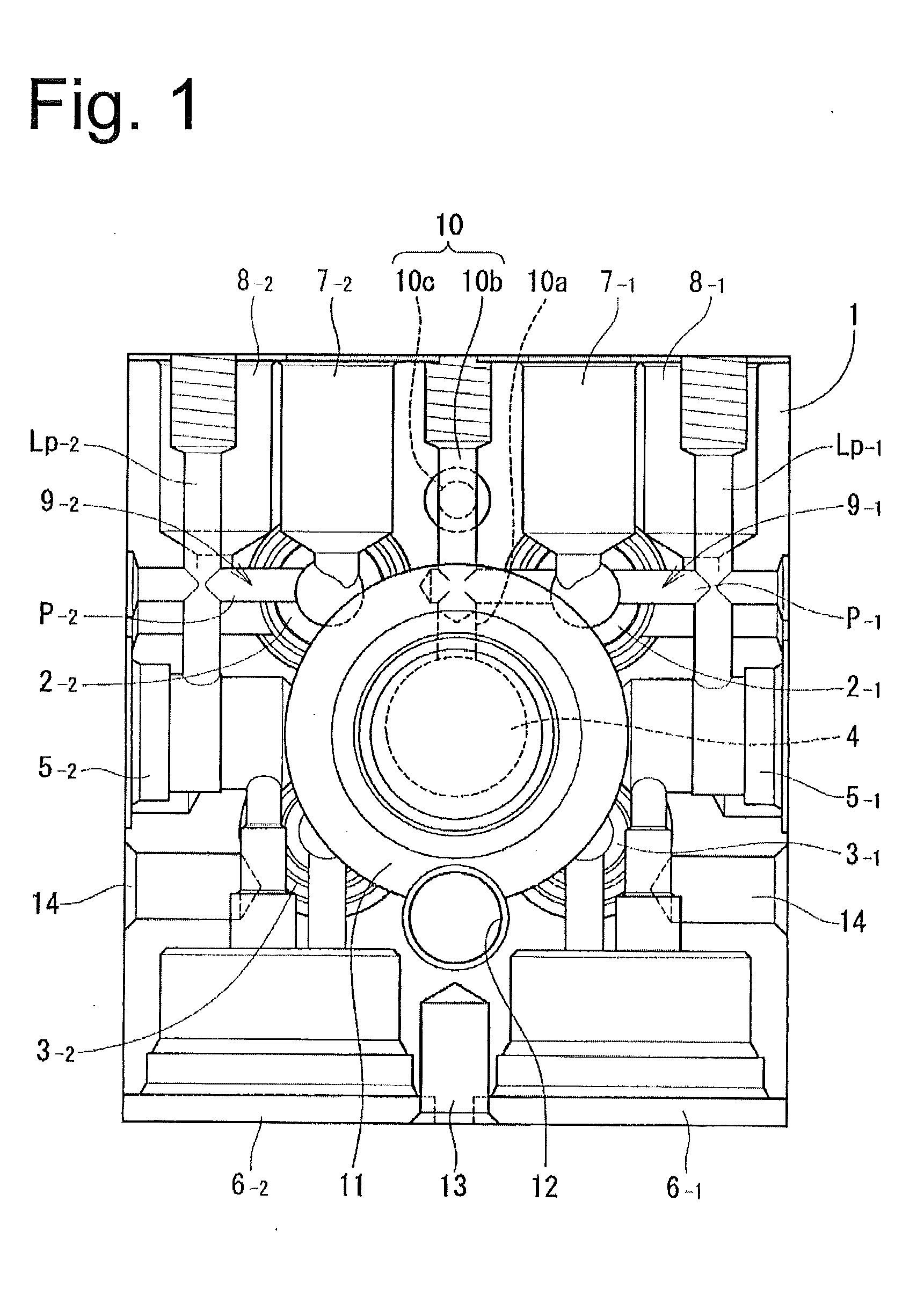 Brake fluid pressure control unit