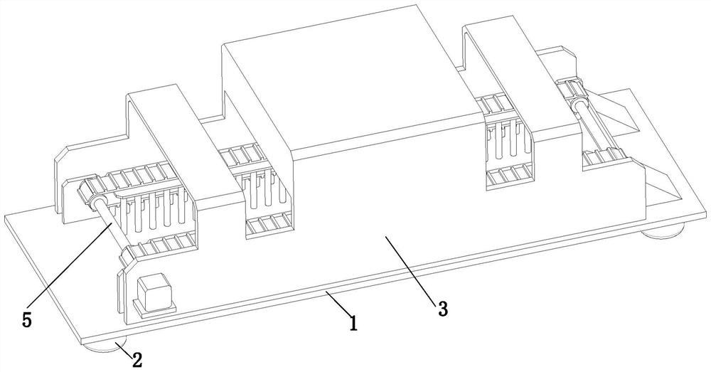 A surface treatment process for aluminum-magnesium alloy precision die-casting parts