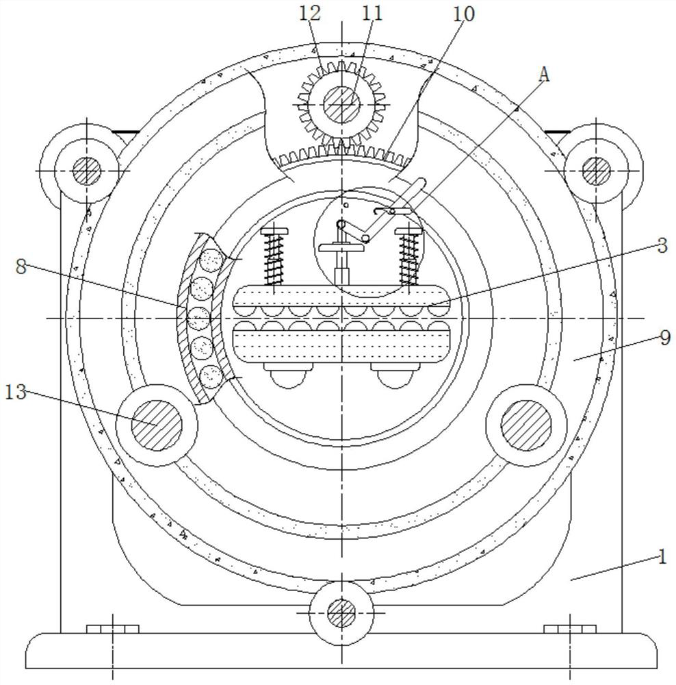 Device facilitating rapid packaging of aluminum alloy profiles