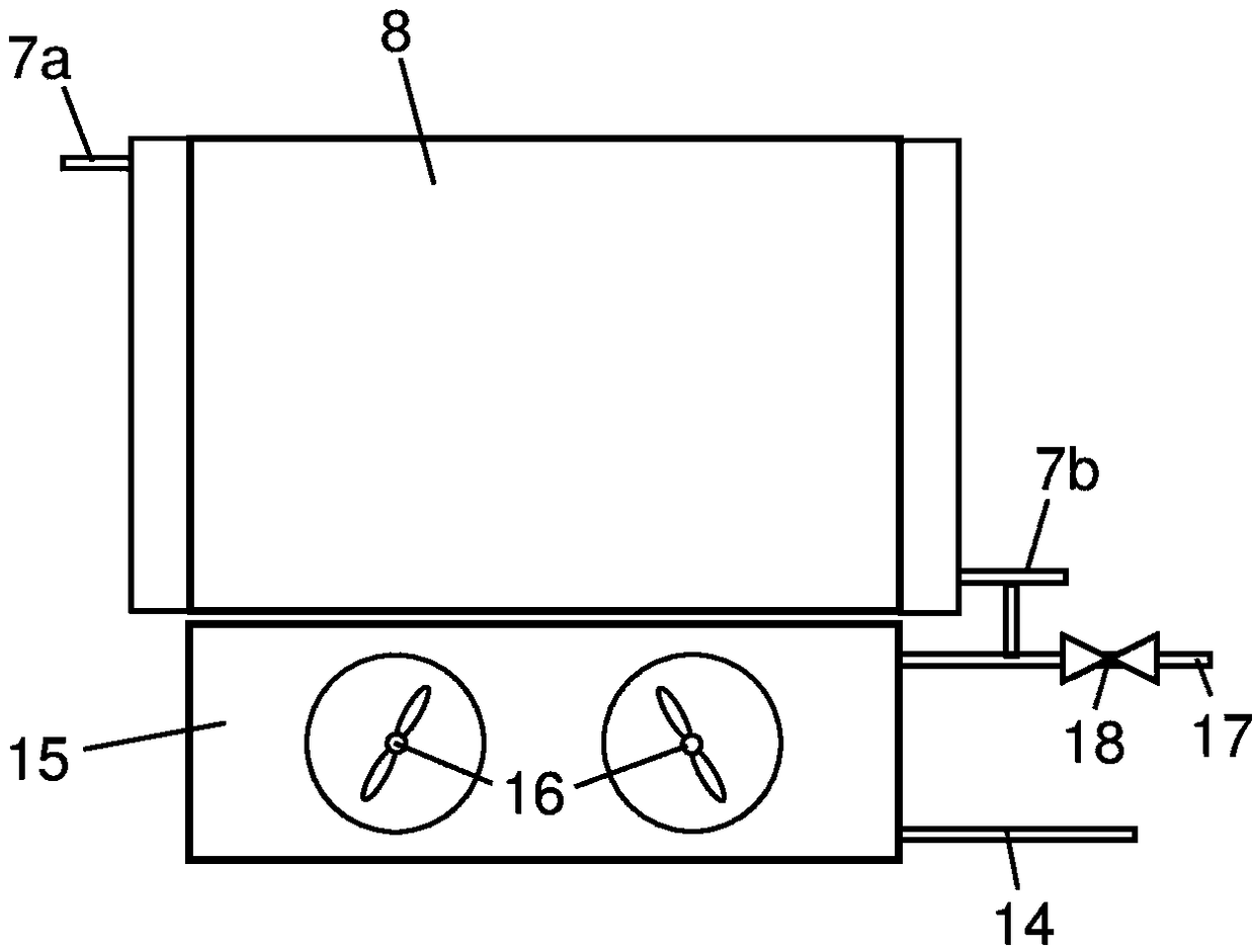 A cooling system for a combustion engine and a further object