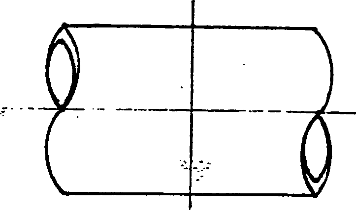 Self-closing valve for tube bursting