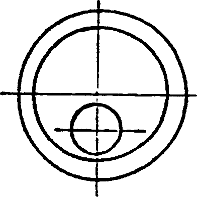 Self-closing valve for tube bursting