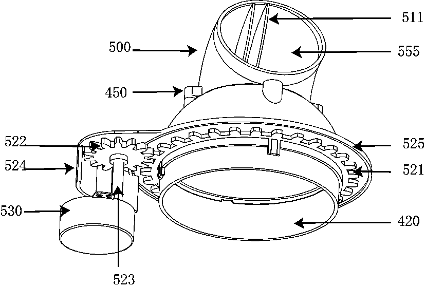 A kind of spraying device and spraying method