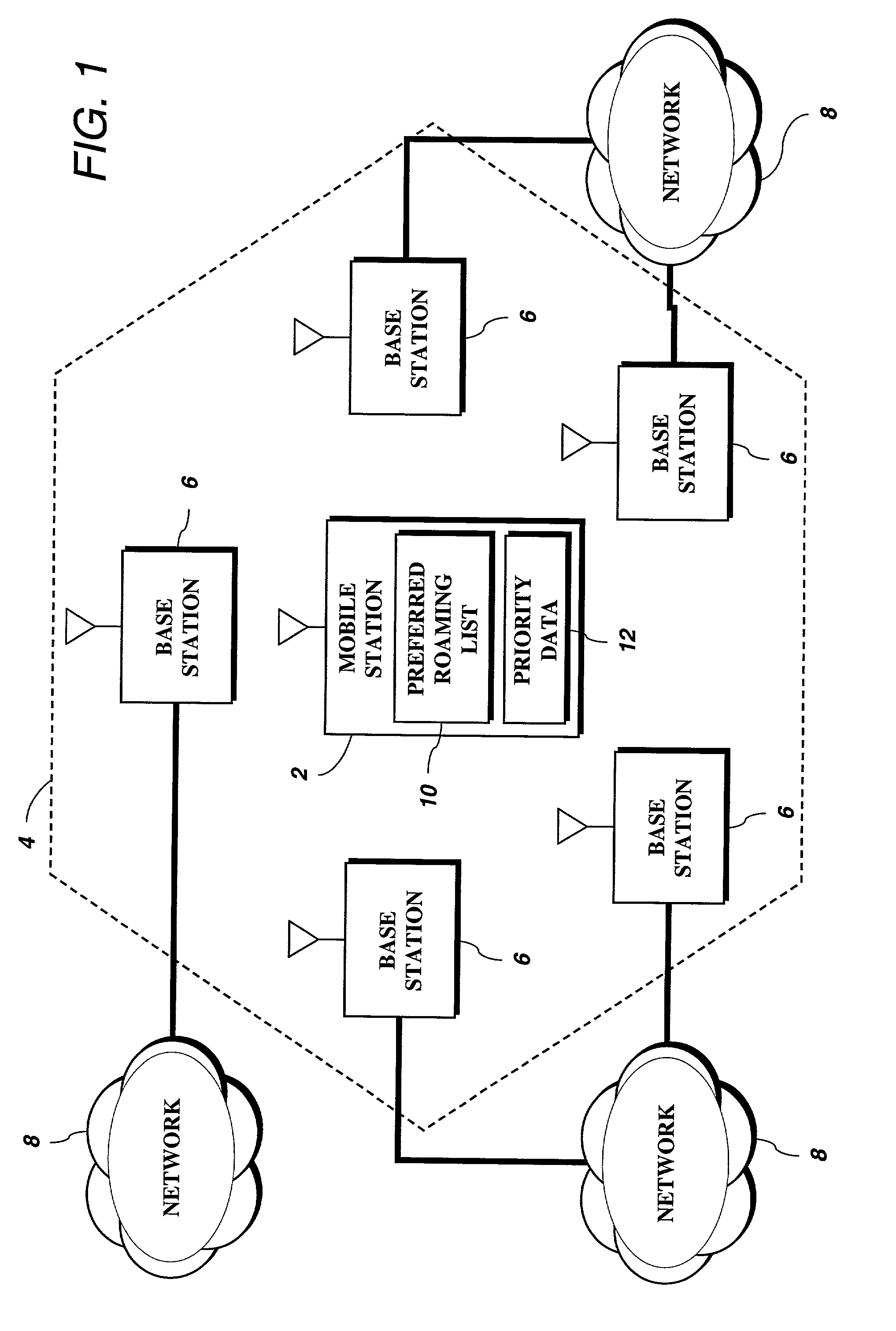 Method and apparatus for efficient selection and acquisition of a wireless communications system