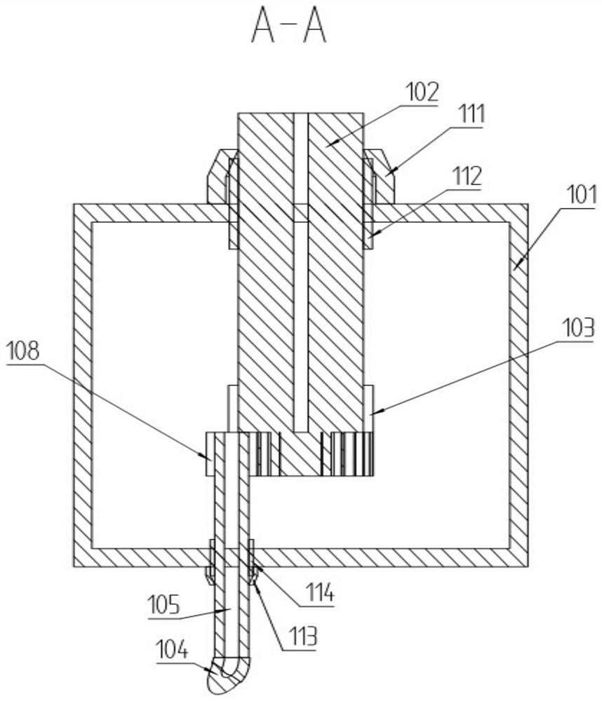 Group hole tube electrode electrolytic drilling and grinding integrated processing device and system