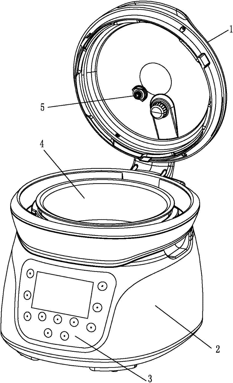 An electric pressure cooker for finely cooking rice and its control method