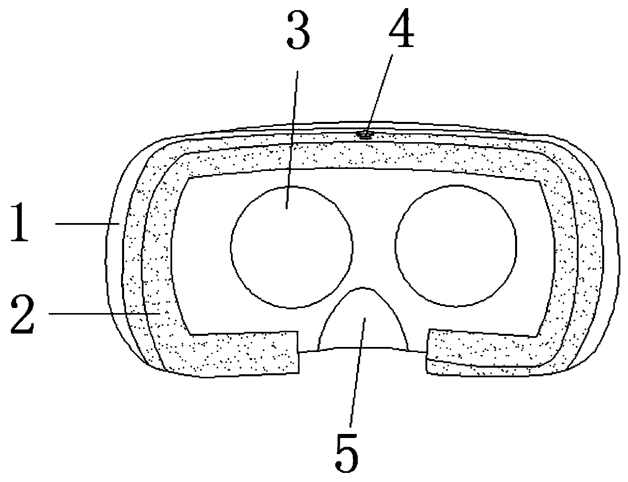 VR glasses integration apparatus for business English scenario simulation training