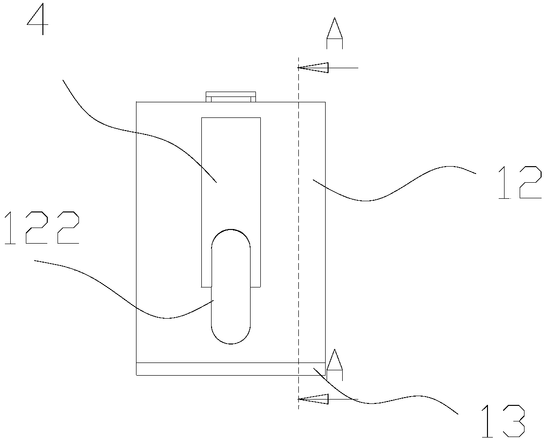 Water-pump sound insulation box with heat dissipation function