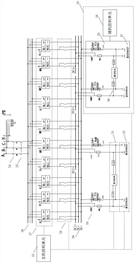 Intelligent power distribution quick charger and control method thereof