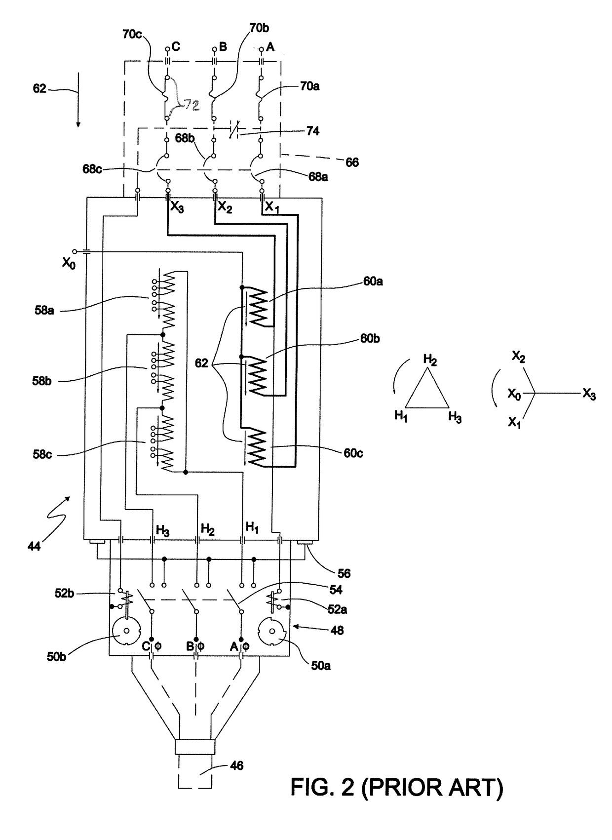 Apparatus for isolating a network protector in an electric power distribution network