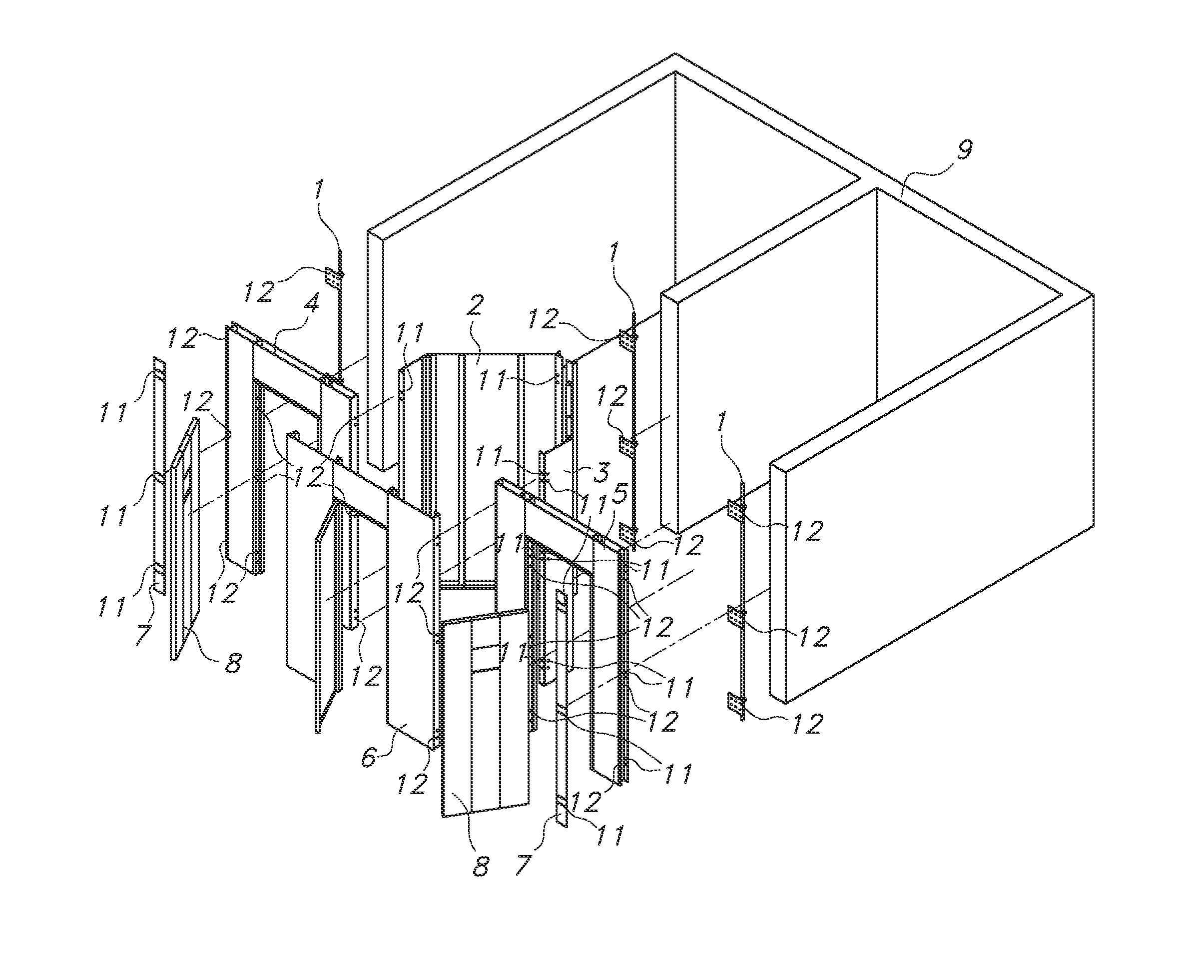 Cell front panel system