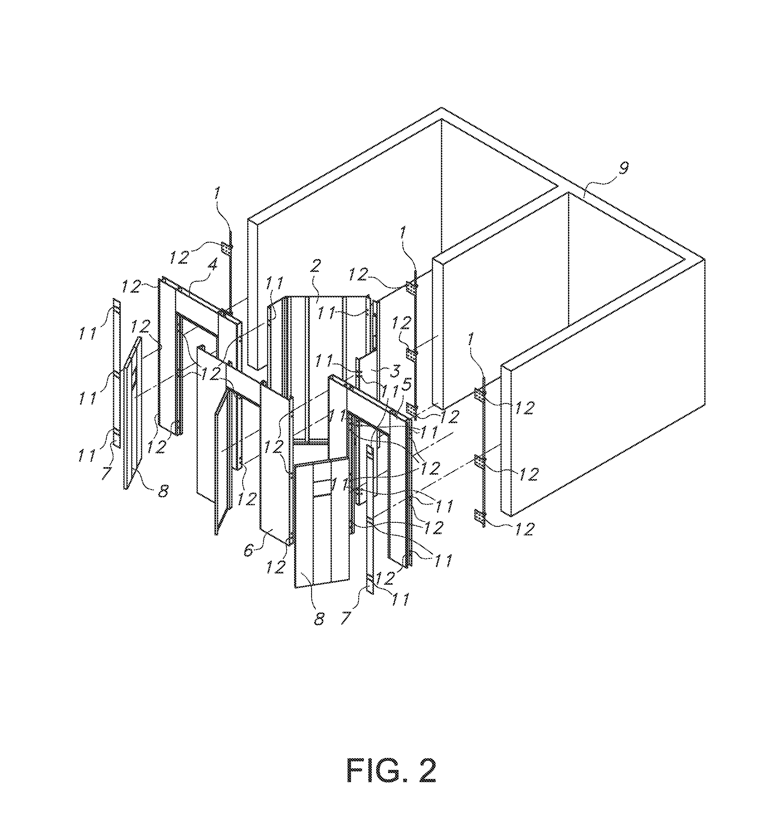 Cell front panel system