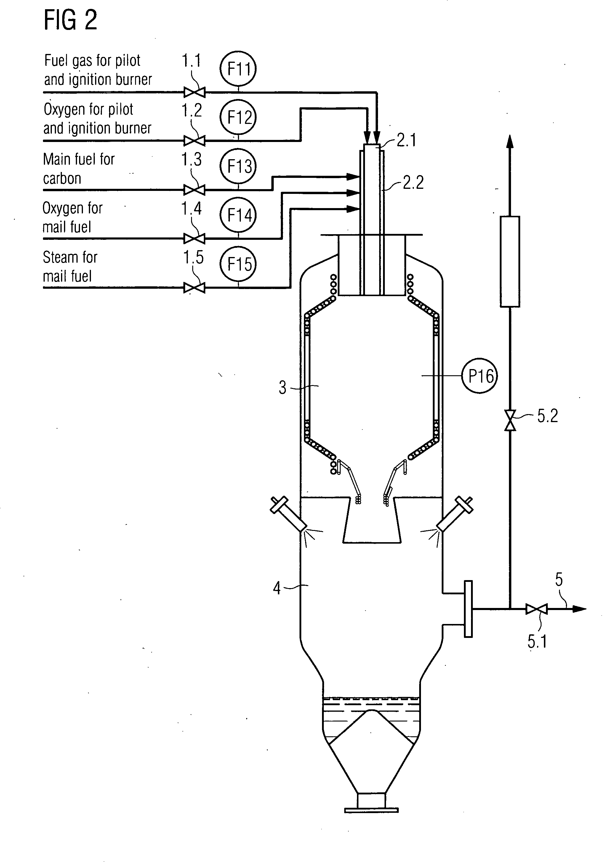 Method for the selective safety-related monitoring of entrained-flow gasification reactors